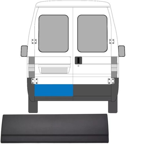 Baguette porte arriere - porte,