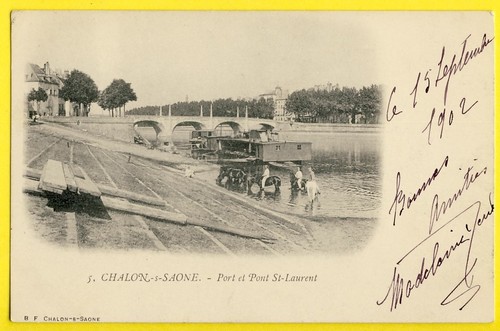 Cpa précurseur chalon sur - précurseur, 71