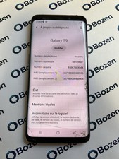 SMARTPHONE SAMSUNG GALAXY S9 64 Go SM-G960F VITRE ÉCRAN FISSURÉE