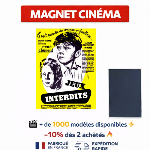Magnet film jeux interdits - magnet,