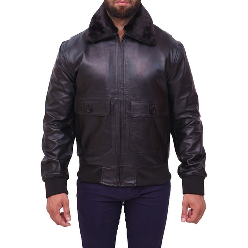 Veste cuir mouton - veste,
