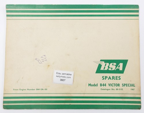 1967 bsa modèle b44 - 1967, victor