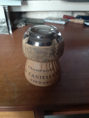 Cendrier céramique champagne - cendrier, "champagne