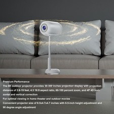 Smart 6K Projector WiFi6 5.3