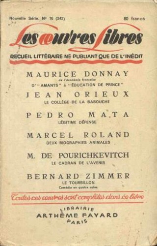 Les oeuvres libres - n°16, (242)
