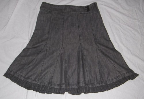 Tres belle jupe jean gris - jupe, en