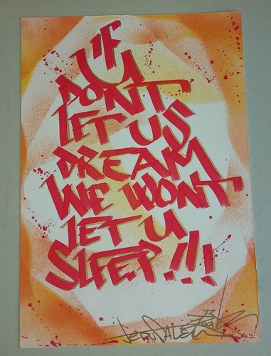 Dan groover calligraphie sur