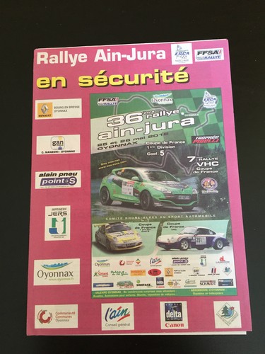 Programme map 36e - map, ain