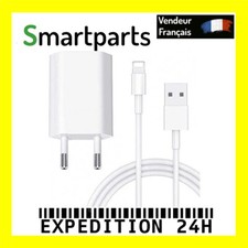 Chargeur compatible iPhone, Chargeur Secteur USB with Câble Chargeur Adaptateur 