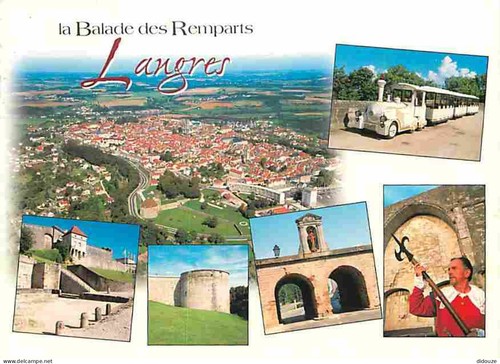 Carte postale langres - postale,