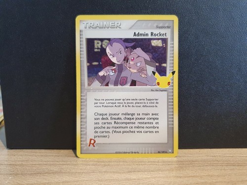 Carte pokémon admin rocket - pokémon,