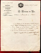lettre ancienne . vieux papier