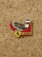 Pin's F1 Ferrari Jean Alesi Arthus Bertrand Paris
