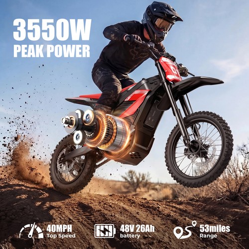 Adult electric dirt bike 3550w - adult,