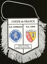 FANION 10*9 CM US.FORBACH  Vs