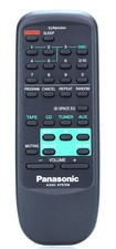 Panasonic EUR64434 Télécommande d'origine chaîne hifi TAPE CD TUNER  (Réf#B-082)