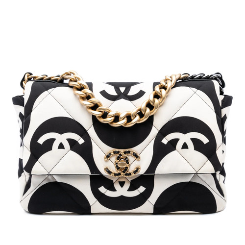 Chanel large printed soie - large,
