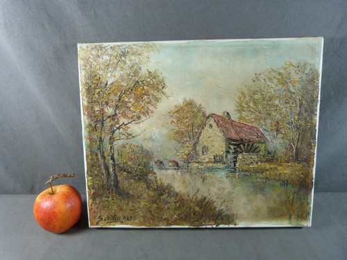 Tableau signé schillinger - tableau,