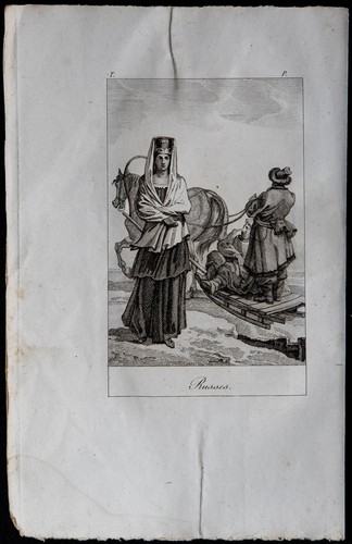 1822 russes gravure - -,