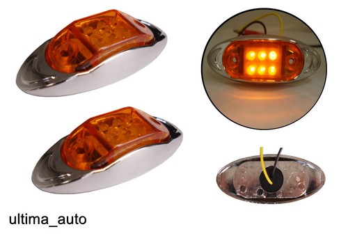 12v led côté chrome - led,