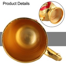 Tasse à vin en métal verre