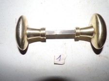 Poignées de porte anciennes en laiton