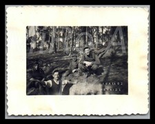 Photo, WW2, Nachl. Oblt.Rissmöller, Olonne-sur-Mer FRA 1944, en forêt, L265L