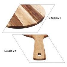 Planche à découper bois d'acacia salle à manger couleurs et motifs vifs facil