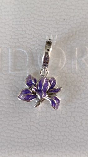 Charm fleur iris en - d'iris,