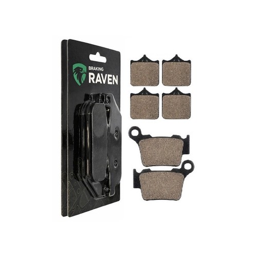 Kit plaquettes frein avant - plaquettes,