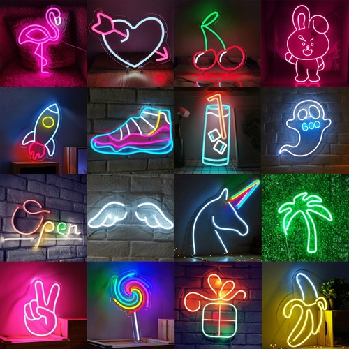 Panneau led néon lumière usb - led,