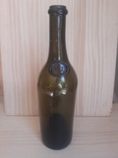 bouteille ancienne absinthe verre soufflé sceau BJ antique french sealed bottle