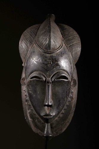 Art africain masque - art, baoulé