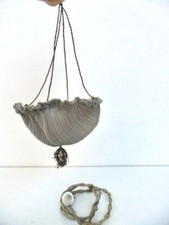 SUSPENSION DE MAISON DE POUPÉE ANCIENNE AVEC SON FIL ET AMPOULE - ANNÉES 1920/30