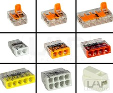 WAGO Confiture Bornes Serre-Fils Leuchtenklemmen Connexion Borne