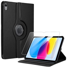 Coque Rotative + Verre Trempé pour iPad 10 A16 iPad Air 10,9 / Air 11 / Pro 11