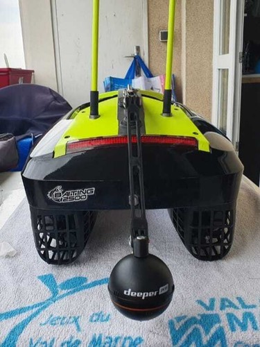 Deeper support bateau - bateau, amorceur