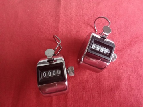 Lot compteurs manuels - de,