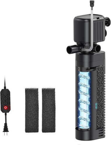 Aquarium filter uv 450gph - uv,