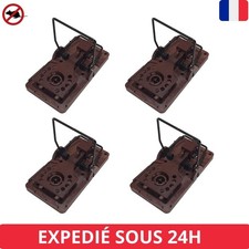 Lot 4 Tapettes Rat Professionnel Gorilla Trap Piège Rongeurs Nuisibles