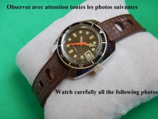 DIVER DE PLONGEE AUTOMATIC ETA 2651 ÉTAT NEUF RACING SPORT AIGUILLES BROAD ARROW