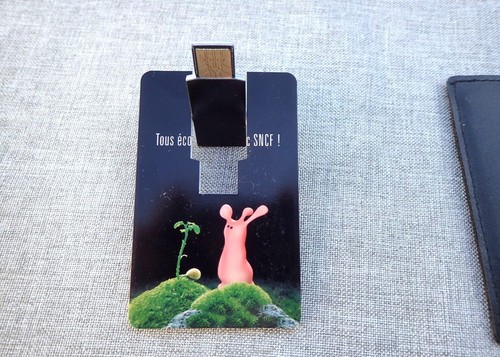 Clé usb publicitaire sncf - usb,