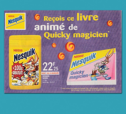 Nestlé nesquik 1999 page - 1999,, ½
