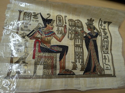Authentique papyrus égyptien - authentique,