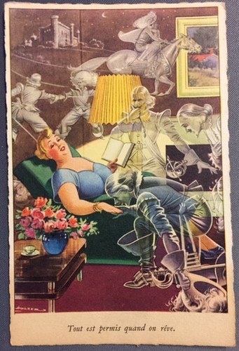 Carte postale humoristique - carte,