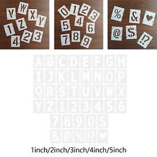 Pochoirs de lettres de