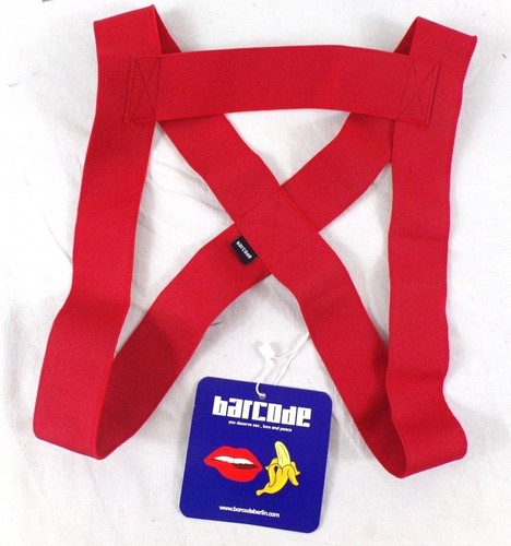 Harnais élastique mat - , rouge