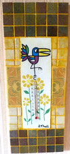 Ancien THERMOMETRE céramique