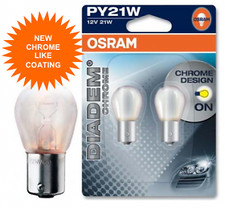 2 ampoule clignotant PY21W OSRAM DIADEM CHROME BMW 3 E46 320 d 136ch