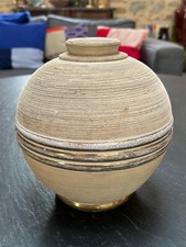 VASE BOULE en faience